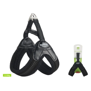 Postroj pro psy Ergo Nunbell - černý XL