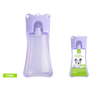 Cestovní láhev pro psy Dory Nunbell - fialová malá