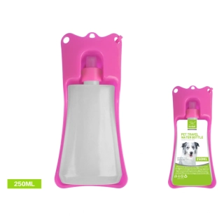 Cestovní láhev pro psy Dory Nunbell - růžová