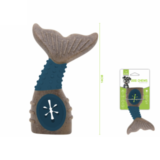 Žvýkací hračka pro psy Nunbell – FishTail (modrá)