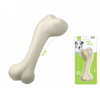 Žvýkací kost pro psy Nunbell – odolná 16 cm (bílá)