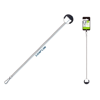 Kovové vodítko pro psy 2,5 cm Nunbell - PowerChain M/L