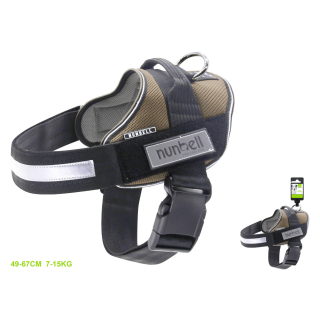 Postroj ComfortFit pro psy Nunbell - béžový M