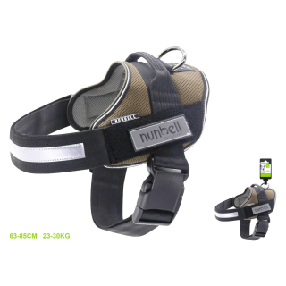 Postroj ComfortFit pro psy Nunbell - béžový XL