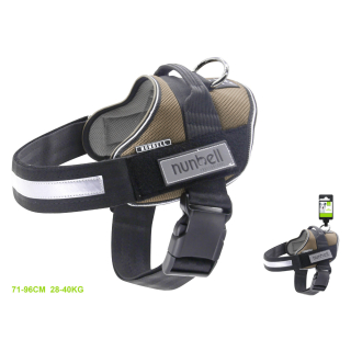 Postroj ComfortFit pro psy Nunbell - béžový XXL