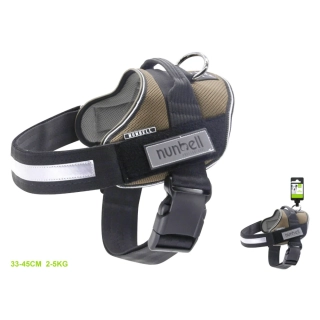 Postroj ComfortFit pro psy Nunbell - béžový