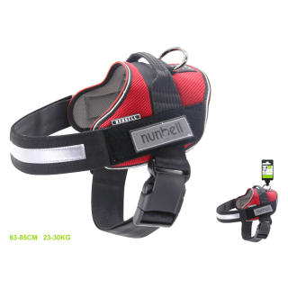Postroj ComfortFit pro psy Nunbell - červený XL