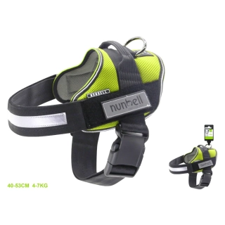 Postroj ComfortFit pro psy Nunbell - zelený S