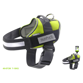Postroj ComfortFit pro psy Nunbell - zelený M