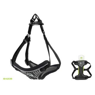 Postroj pro psy Comfort Nunbell - černý M