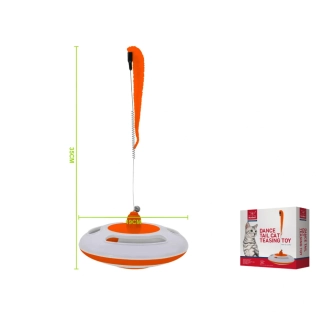 Interaktivní hračka pro kočky ocásek Nunbell - oranžová