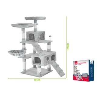 Prolézačka pro kočky Maxi Nunbell - šedá