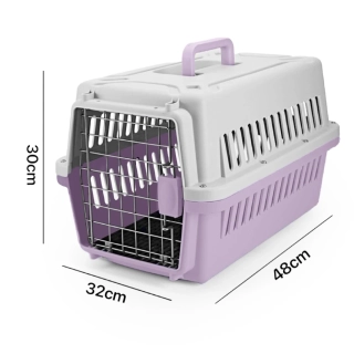 Přepravka pro psy a kočky Nunbell – TravelBox Classic růžový