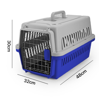 Přepravka pro psy a kočky Nunbell – TravelBox Classic královská modrá